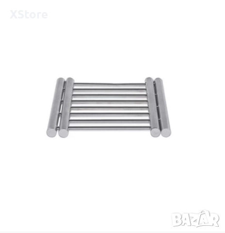 Разтегателна поставка за горещи съдове от ИНОКС, 22X20 см, разтягаща се до 37 см, снимка 6 - Други стоки за дома - 52517375