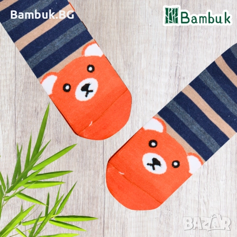 Дамски чорапи за весело настроение “Сладки животни”, снимка 15 - Други - 52577607