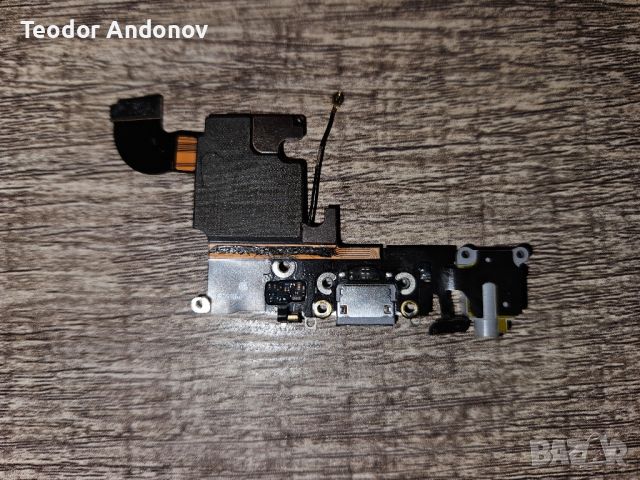 iPhone 6S - Лентов кабел с букса за слушалки, зареждане и микрофони, снимка 2 - Резервни части за телефони - 45753311