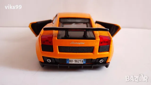 Lamborghini Gallardo Superleggera Bburago 1:24, снимка 5 - Колекции - 47187536