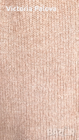 Пухкав пуловер овърсайз цвят праскова COS Швеция, снимка 6 - Блузи с дълъг ръкав и пуловери - 52429943