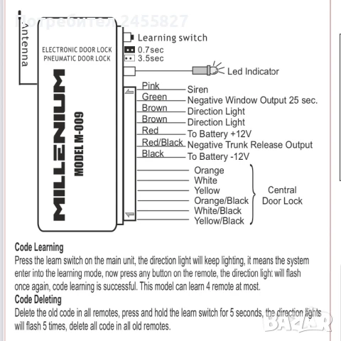 Модул централно заключване , продажби на едро , снимка 5 - Аксесоари и консумативи - 51380452