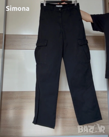 Черни карго панталони, Pull and Bear