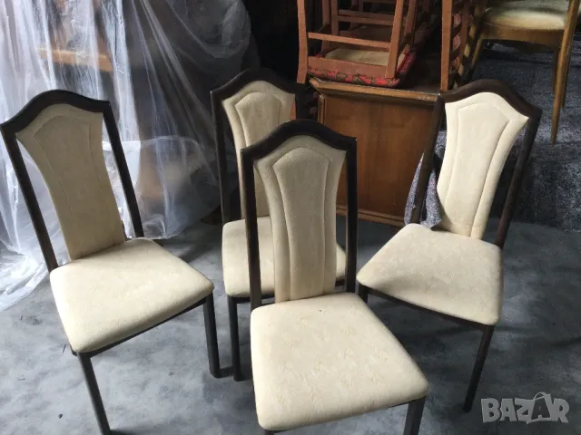 Стари 4 стола на фирмата Lübke