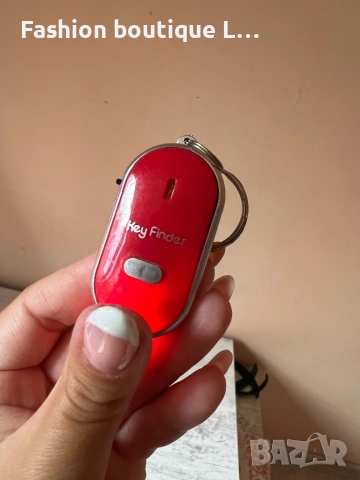 Key finder Устройство за намиране на ключове което издава звук и светлина в червен цвят ❤️, снимка 2 - Ключове - 52389440