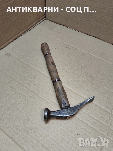 Соц Стар Обущарски Чук 0.420кг. НОМЕР 978., снимка 2 - Антикварни и старинни предмети - 53940400