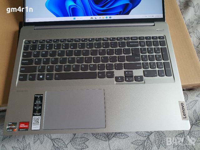 IdeaPad 5 Pro 16" Ryzen 7 5800H w/ Radeon Graphics, 16GB RAM, 1TB SSD, снимка 3 - Лаптопи за дома - 45525672