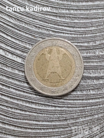 2 евро Немска монета2002г.