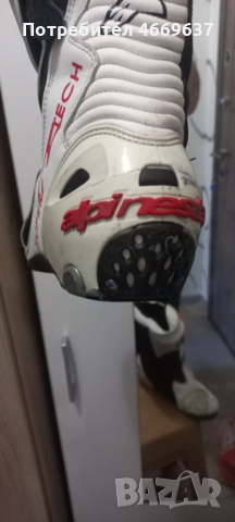 Мото ботуши италиански номер номер 42, снимка 2 - Други - 52675062