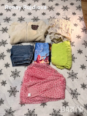 Лот дрехи 130-140 момиче