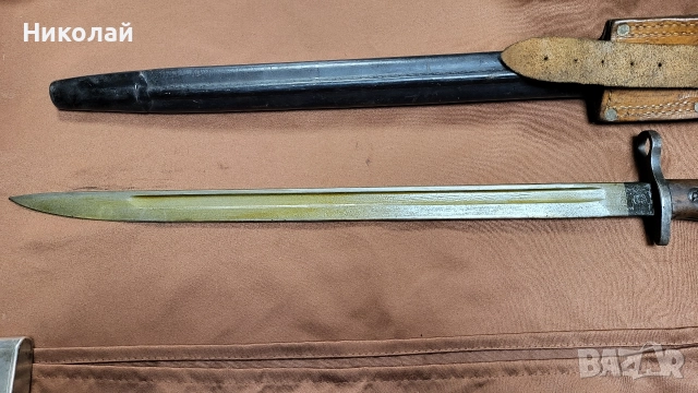 Щик ,нож САЩ ,Америка Спрингфилд 1913г., снимка 7 - Антикварни и старинни предмети - 52997286