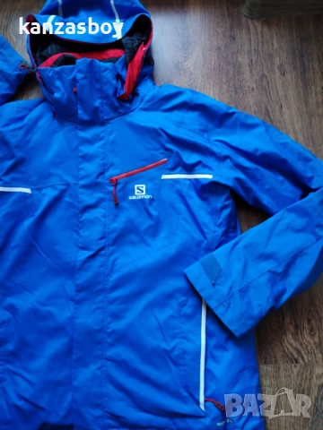 SALOMON ski jacket - мъжко ски яке S, снимка 4 - Якета - 52757119