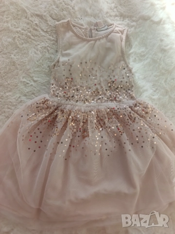 Детски рокличка с пайети и Мики маус 116 рр