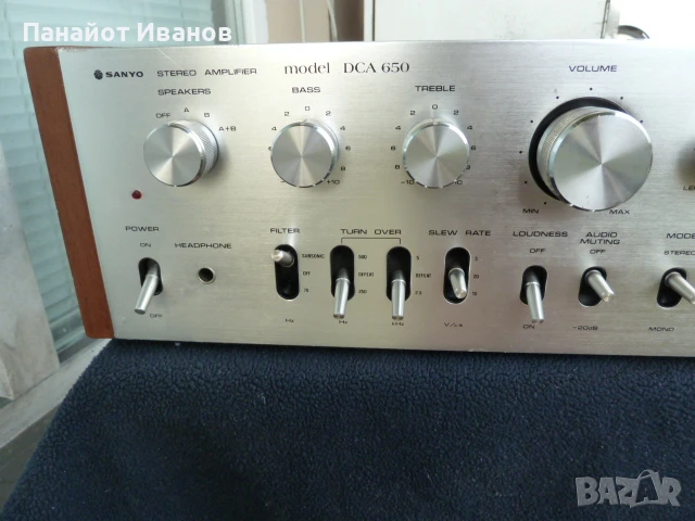 SANYO DCA-650 , снимка 3 - Ресийвъри, усилватели, смесителни пултове - 50566995