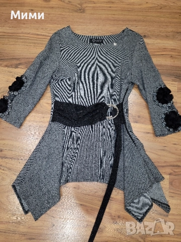 Туника Lucy с интересен ръкав, снимка 2 - Туники - 52207270