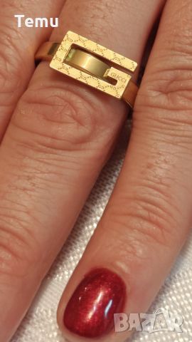 Уникален пръстен от медицинска стомана, снимка 4 - Пръстени - 46409126
