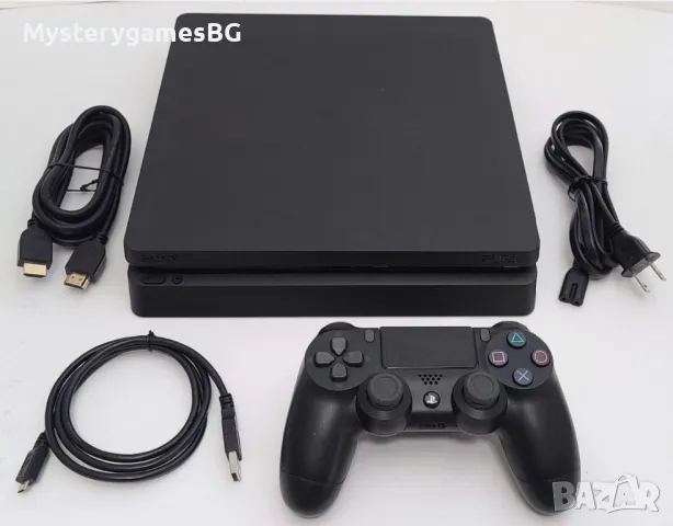 PlayStation 4 Slim - 500ГБ с ГАРАНЦИЯ на изгодна цена! (PS4, ПС4, Плейстейшън, Конзола, Видеоигри ), снимка 2 - PlayStation конзоли - 47598969