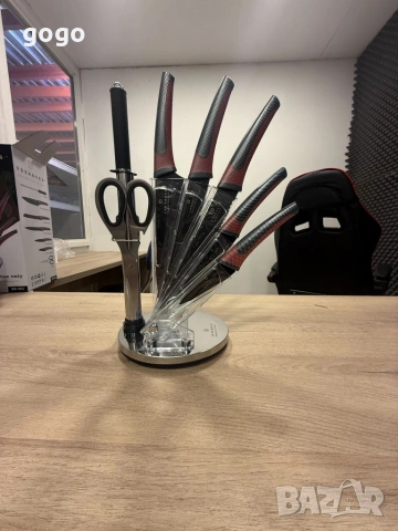 комплект ножове, снимка 10 - Прибори за хранене, готвене и сервиране - 53788844