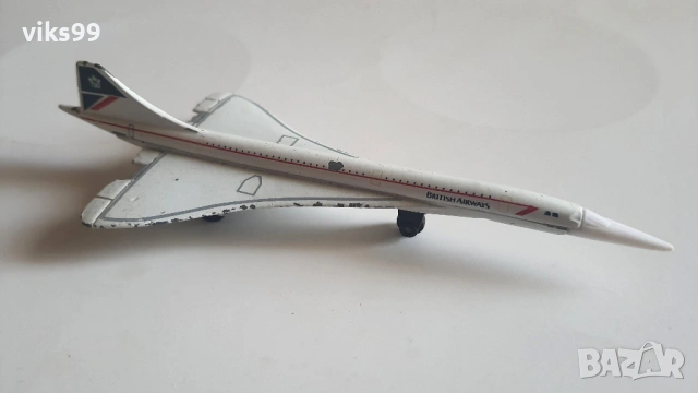 MATCHBOX 1978 SB 23 Concorde British Airways, снимка 7 - Колекции - 53721619