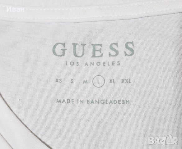 Нови оригинални фланелки GUESS - 100% памук, размер - L., снимка 3 - Тениски - 46710025