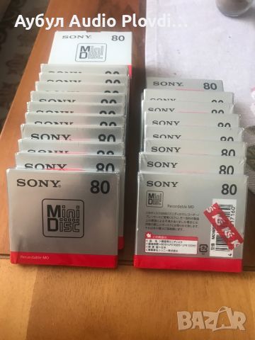 SONY Recordable  MD 80 Mini Disc, снимка 6 - Аудиосистеми - 46461260