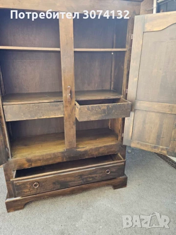 Уникален гардероб в стил Рустик, снимка 6 - Гардероби - 50668128