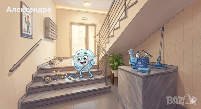 Почистване на жилищни входове