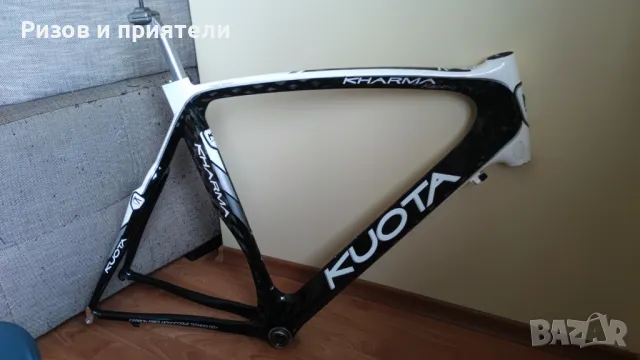 KUOTA Карбонова италианска шосейна рамка, снимка 6 - Части за велосипеди - 49168095