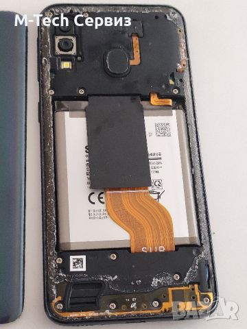Samsung A40 части основна платка батерия Среден борд слушалка звънец блок захранване заден капак сим, снимка 1 - Резервни части за телефони - 45096463
