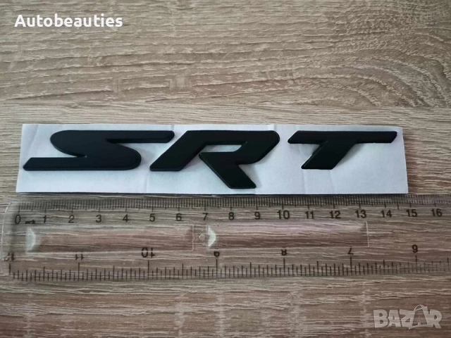 SRT черна емблема, снимка 2 - Аксесоари и консумативи - 53899383