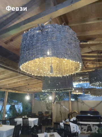 Плетен полилей, снимка 13 - Полилеи - 51736492