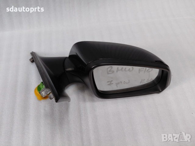 Дясно огледало BMW F10 F11 Facelift 7 Pin - цвят A90, снимка 2 - Части - 51735837