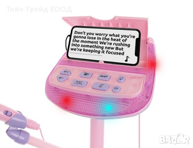 Караоке на стойка с микрофон, снимка 5 - Музикални играчки - 52671192