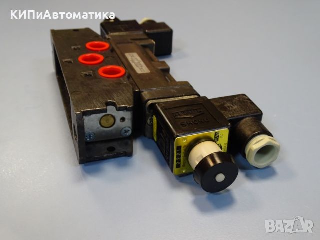 пневматичен разпределител SHOKU-HERION 5BC-03F solenoid valve 100VAC, снимка 9 - Резервни части за машини - 45144170