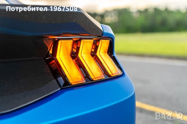 Стопове с динамични жълти мигачи за Мустанг 2024- S650 USA Mustang