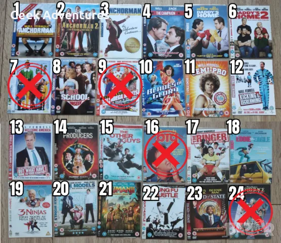 Комедия Филми DVD's - Оригинални Дискове на Английски Език - 4 лв/бр, снимка 2 - Комедии - 47015749