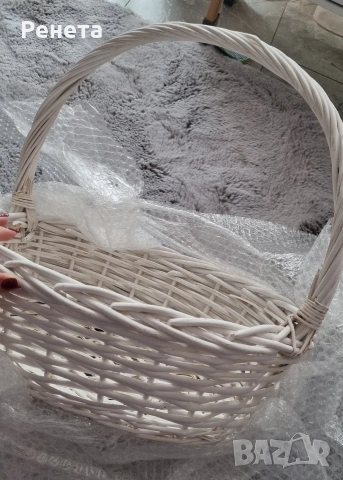 Плетени кошници за подарък почерпка за празник