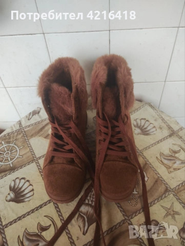 Чисто нови дамски боти, снимка 2 - Дамски боти - 53538377