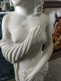 МРАМОРНА СТАТУЯ НА ГОЛА ЖЕНА , снимка 3