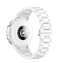 НОВ!!! Дамски смарт часовник Huawei Watch GT3 PRO, 43 mm, Ceramic Strap, White , снимка 2