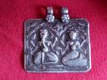 Старинен хиндуистки амулет., снимка 1 - Колиета, медальони, синджири - 45732492
