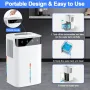 LQTTEK Преносим  влагоабсорбатор  за дома - 2600 мл, снимка 8