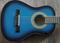 Класическа китара Pasadena CG161 Blue Burst - размер 1/2 + аксесоари, снимка 3