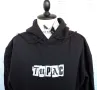 Tupac 2Pac I Ain't Mad At Cha Hoodie Pull&Bear -мъжки суичър с качулка с етикет размер XL , снимка 2