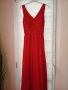 Официална червена рокля , снимка 1 - Рокли - 45232657