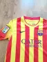 Nike FC Barcelona 2013-14 Away - юношеска футболна тениска 147-158см., снимка 6