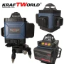 Акумулаторен комплект KraftWorld 5в1 – Лазерен Нивелир, Гайковерт – Винтоверт, Перфоратор, Ъглошлайф, снимка 8
