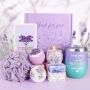 Комплект грижа за жена спа подарък за празник, осми март, рожден ден 7 части - Лавандула, снимка 1
