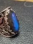 стар сребърен пръстен , снимка 1