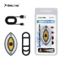 Задна LED стоп светлина за велосипед QIXUN EYE, USB, 30Lum, 7 режима, снимка 12